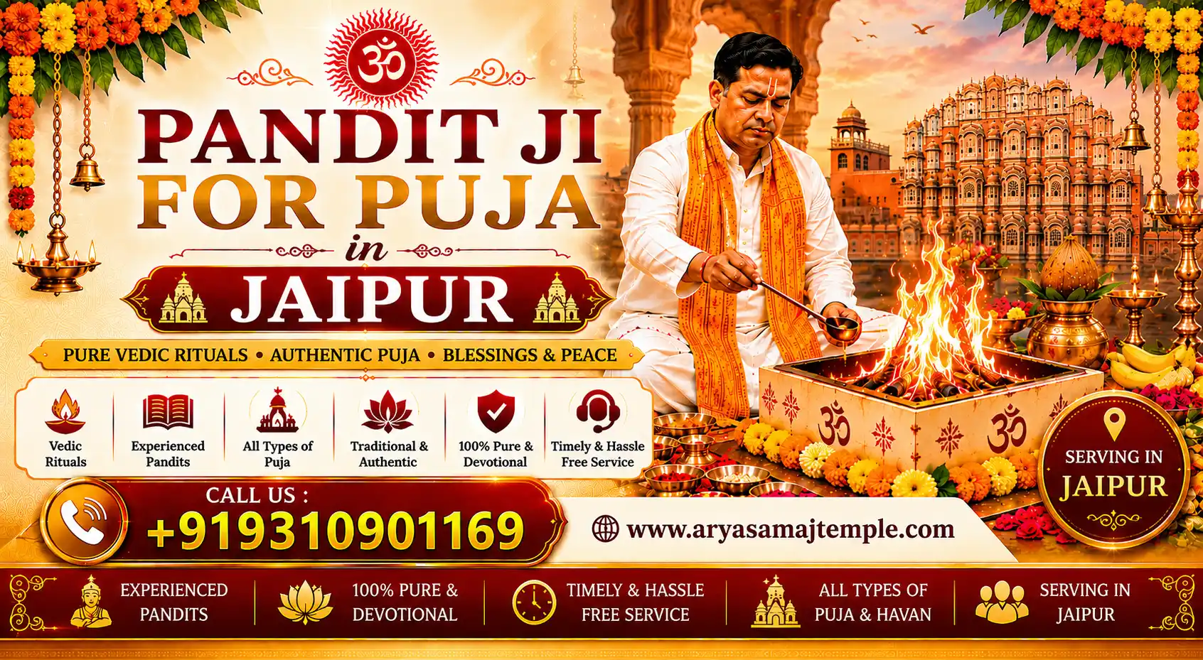 Pandit Ji For Puja in Jaipur Poster