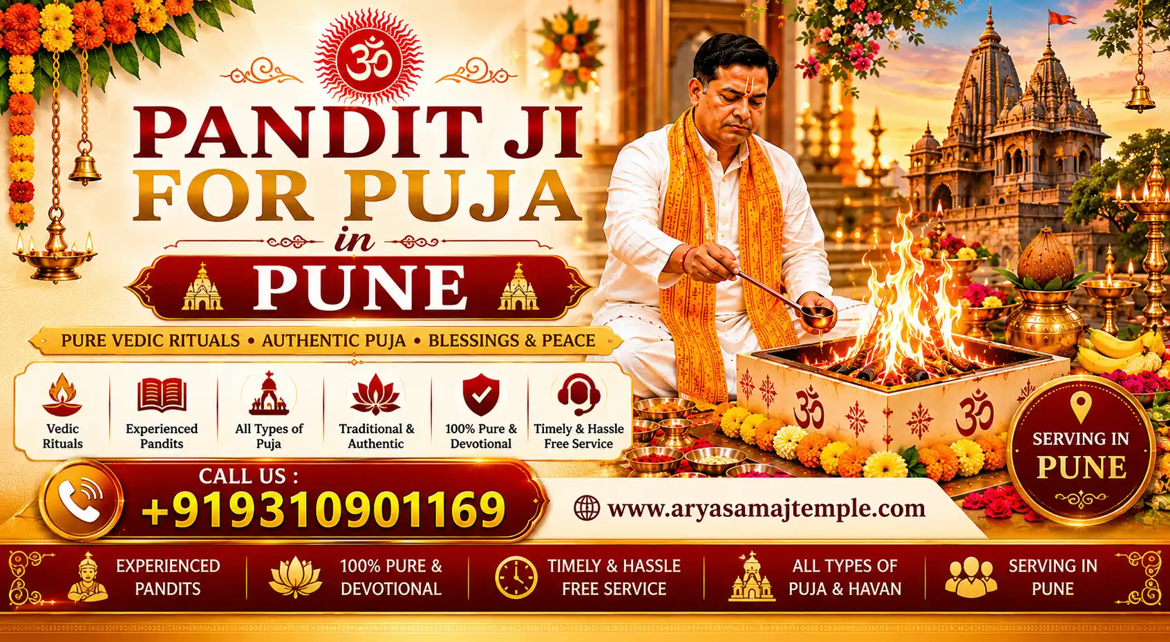 Vedic Rituals by Expert Pandit Ji in Pune