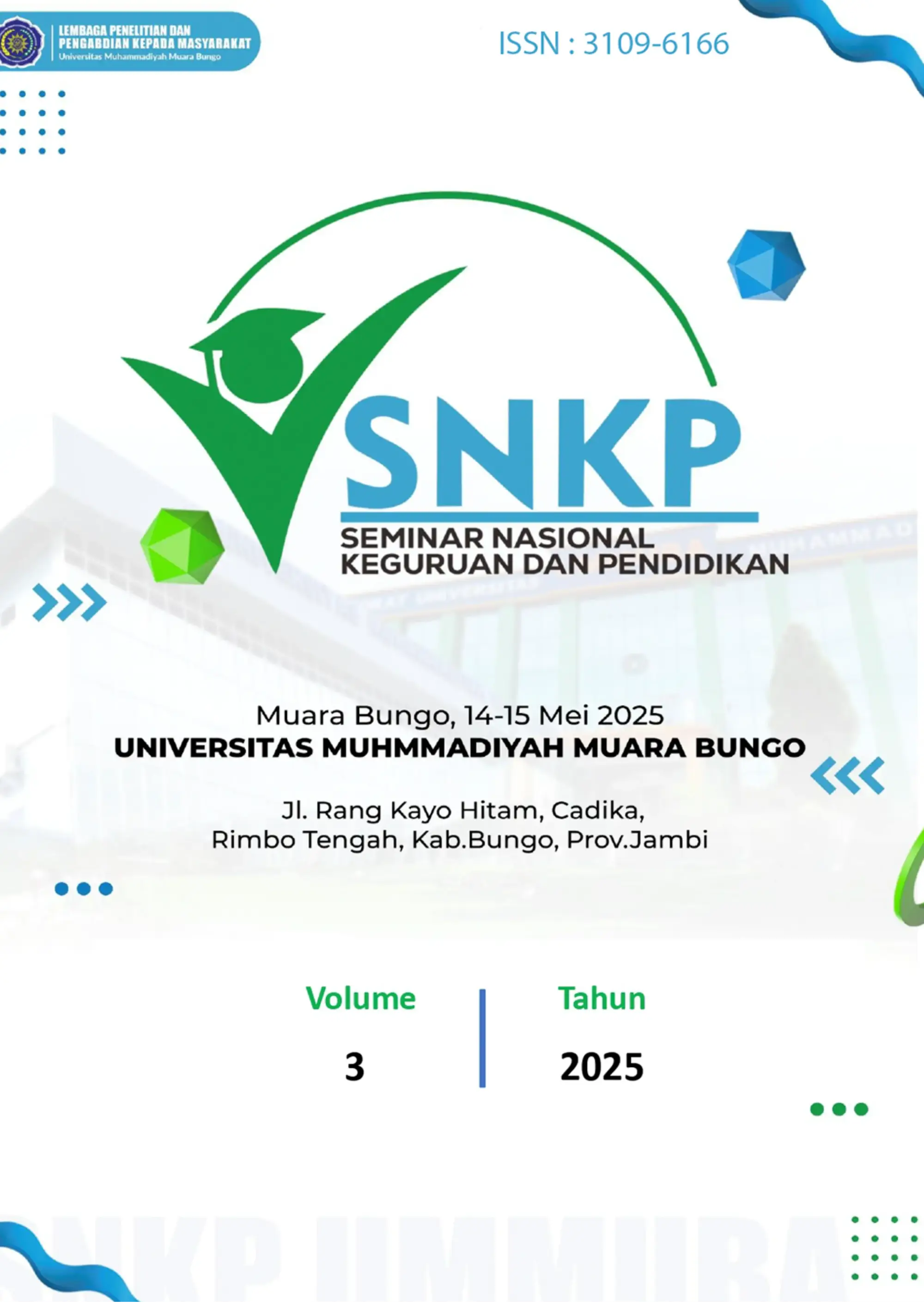 PROSIDING SEMINAR NASIONAL KEGURUAN DAN PENDIDIKAN (SNKP)