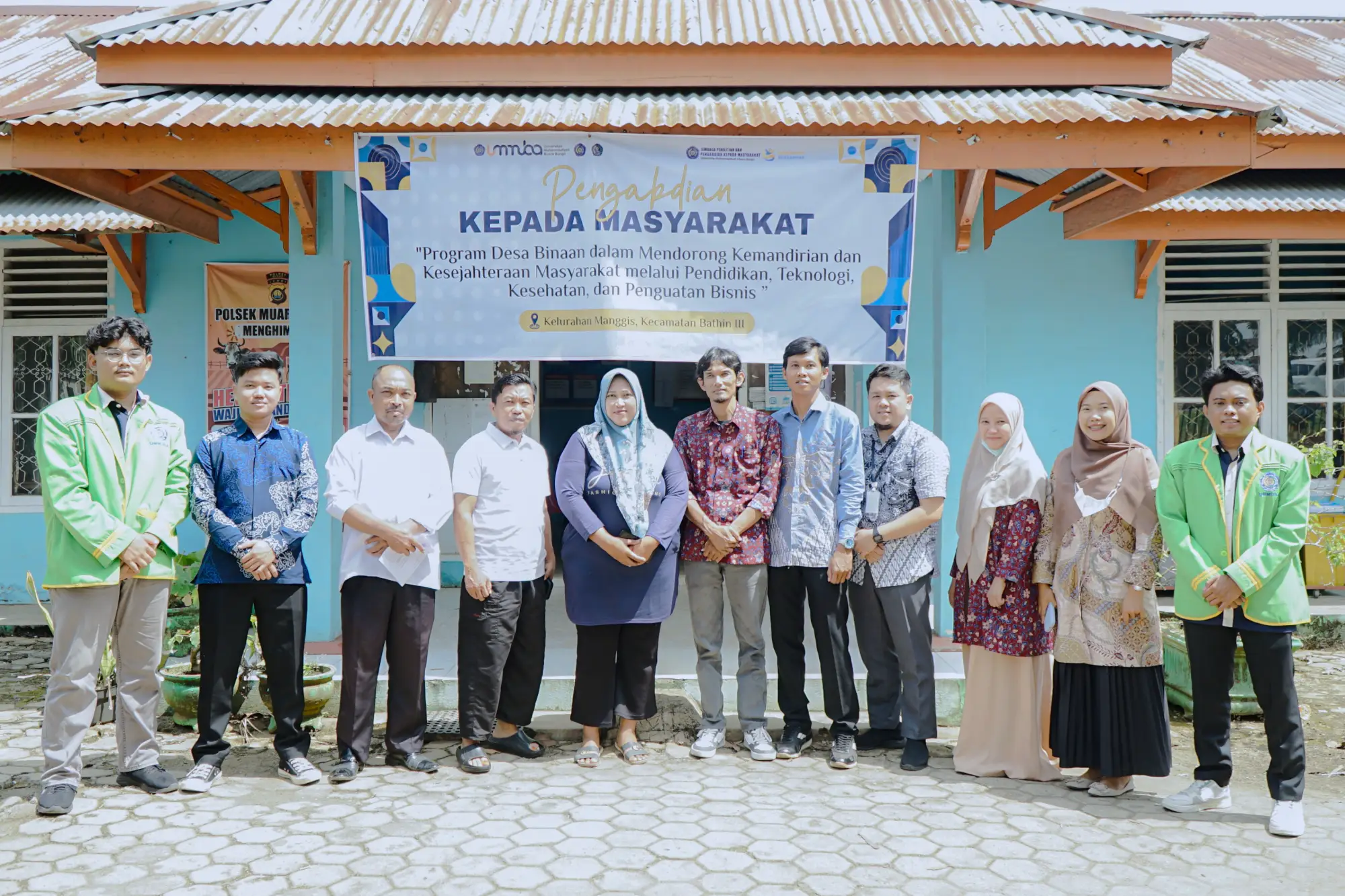 “Menuju Desa Mandiri dan Sejahtera, LPPM UMMUBA Implementasikan Program Desa Binaan di Bathin III”