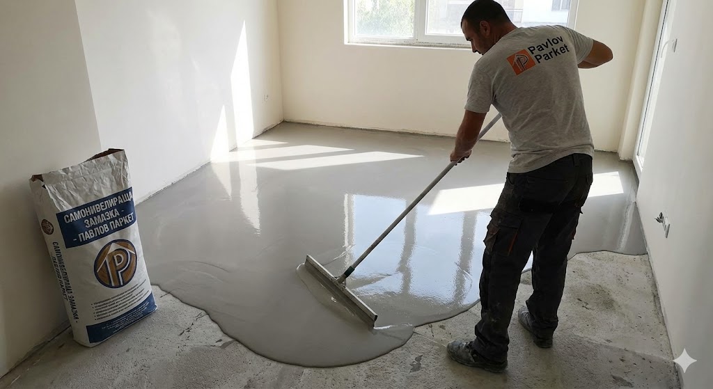 Самонивелираща замазка в София: Тайната на идеално правия под