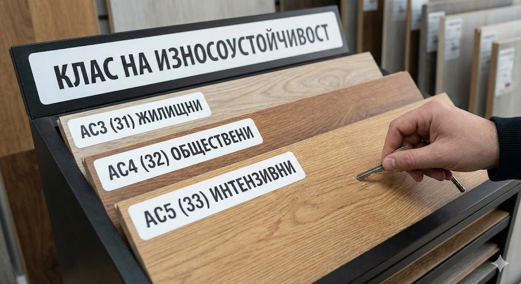 Клас на износоустойчивост на ламинат (AC3, AC4, AC5): Пълен гид