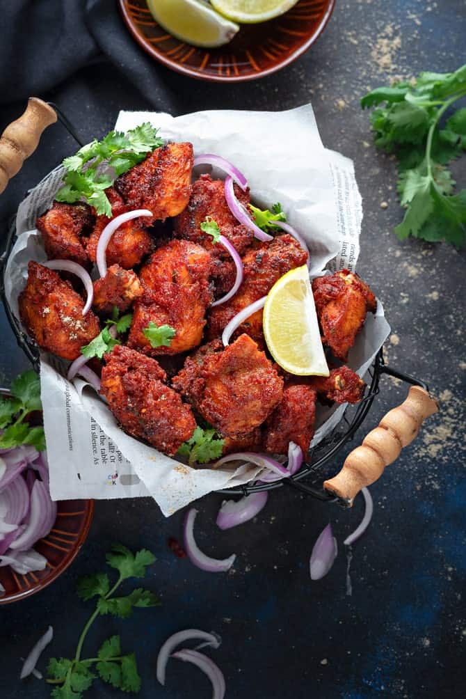 Fried Chicken Without Oil