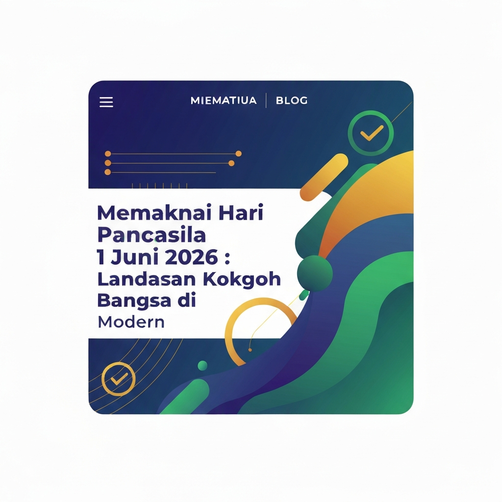 Memaknai Hari Pancasila 1 Juni 2026: Landasan Kokoh Bangsa di Era Modern