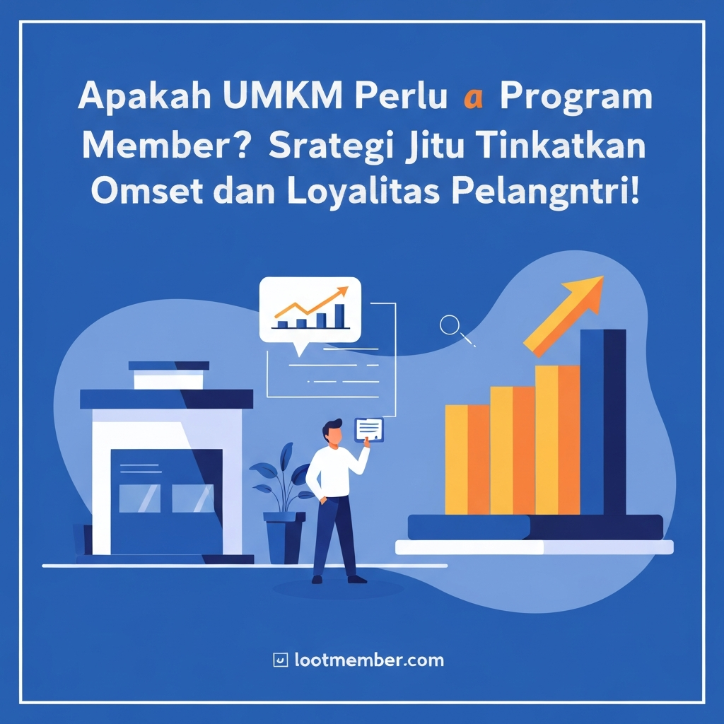 Apakah UMKM Perlu Program Member? Strategi Jitu Tingkatkan Omset dan Loyalitas Pelanggan!