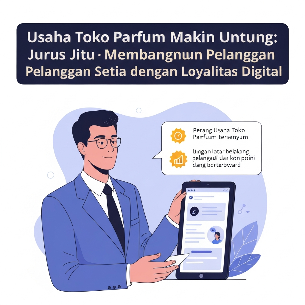 Usaha Toko Parfum Makin Untung: Jurus Jitu Membangun Pelanggan Setia dengan Loyalitas Digital