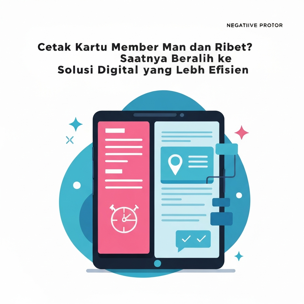 Cetak Kartu Member Mahal dan Ribet? Saatnya Beralih ke Solusi Digital yang Lebih Efisien