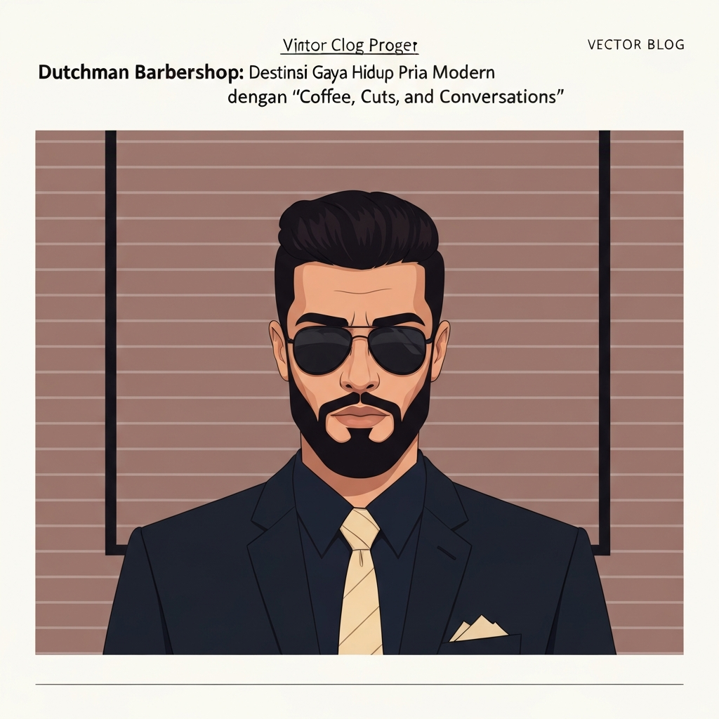 Dutchman Barbershop Surabaya: Destinasi Gaya Hidup Pria Modern dengan 'Coffee, Cuts, and Conversations'