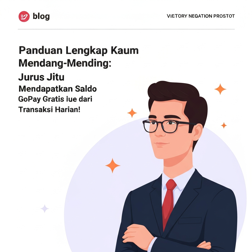 Panduan Lengkap Kaum Mendang-Mending: Jurus Jitu Mendapatkan Saldo GoPay Gratis dari Transaksi Harian!
