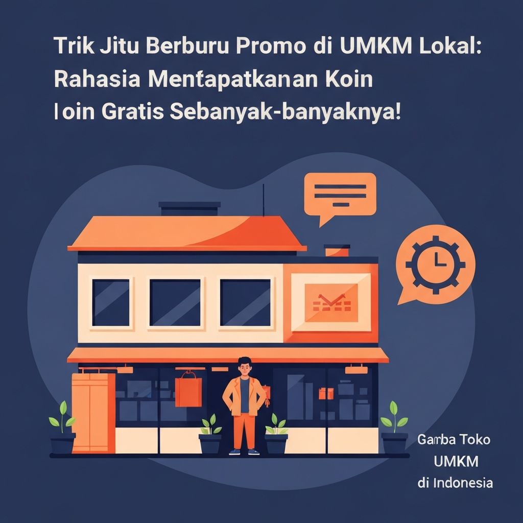 Trik Jitu Berburu Promo di UMKM Lokal: Rahasia Mendapatkan Koin Gratis Sebanyak-banyaknya!