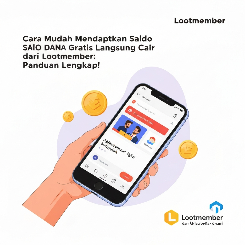 Cara Mudah Mendapatkan Saldo DANA Gratis Langsung Cair dari Lootmember: Panduan Lengkap!