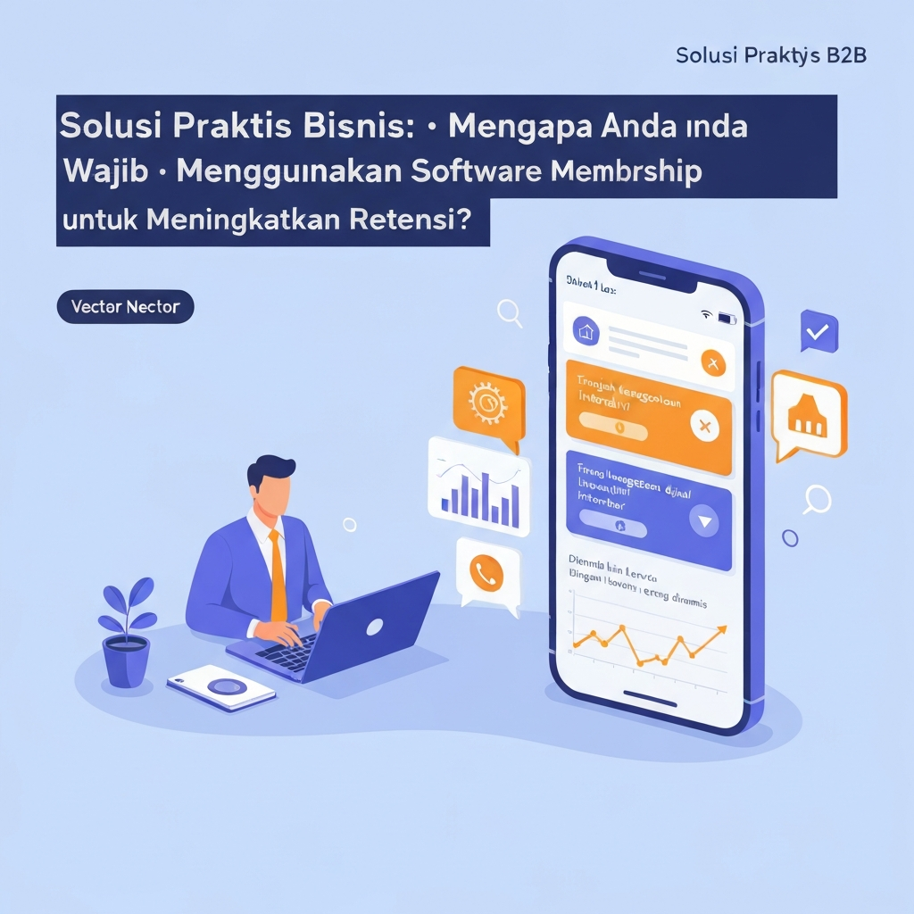 Solusi Praktis Bisnis: Mengapa Anda Wajib Menggunakan Software Membership untuk Meningkatkan Retensi?