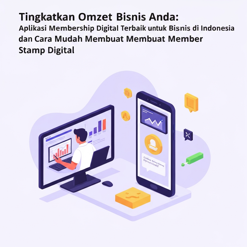 Tingkatkan Omzet Bisnis Anda: Aplikasi Membership Digital Terbaik untuk Bisnis di Indonesia dan Cara Mudah Membuat Member Stamp Digital