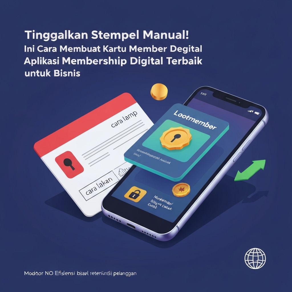 Tinggalkan Stempel Manual! Ini Cara Membuat Kartu Member Digital dengan Aplikasi Membership Digital Terbaik untuk Bisnis