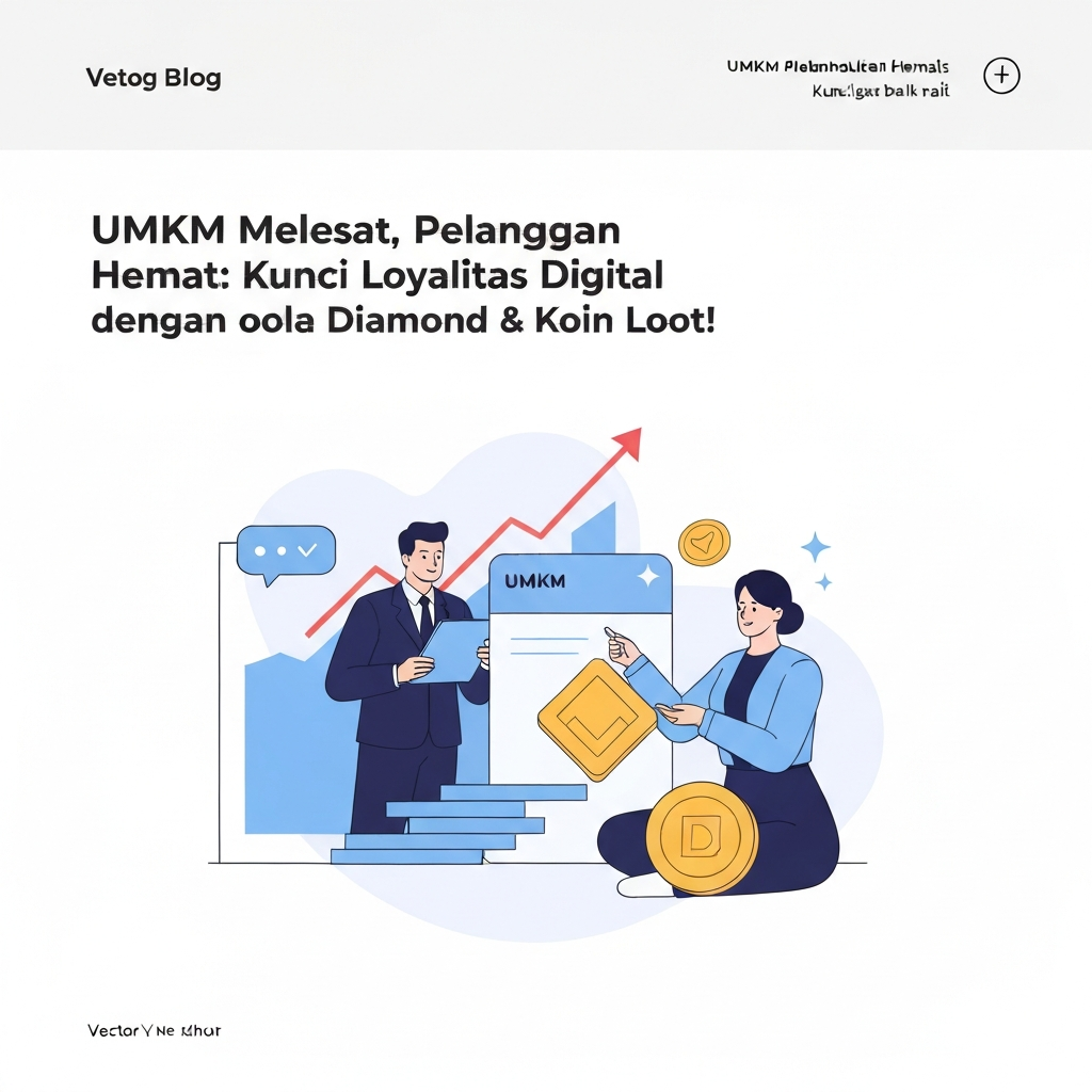 UMKM Melesat, Pelanggan Hemat: Kunci Loyalitas Digital dengan Diamond & Koin Loot!