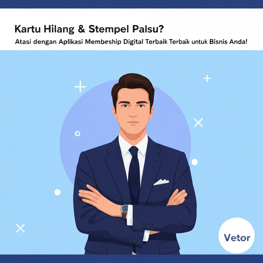 Kartu Hilang & Stempel Palsu? Atasi dengan Aplikasi Membership Digital Terbaik untuk Bisnis Anda!