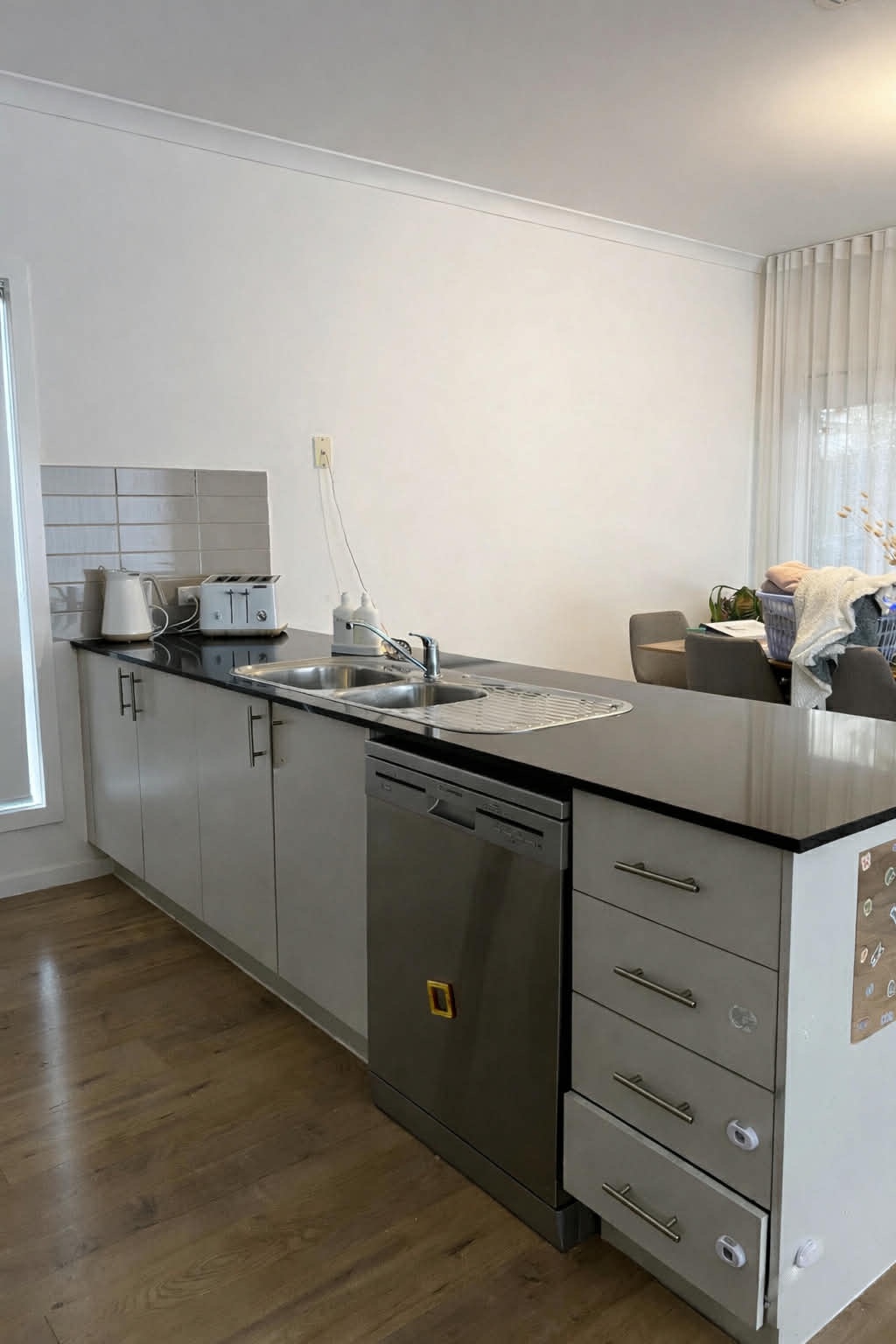A kitchen in Caroline Springs before its stunning transformation.