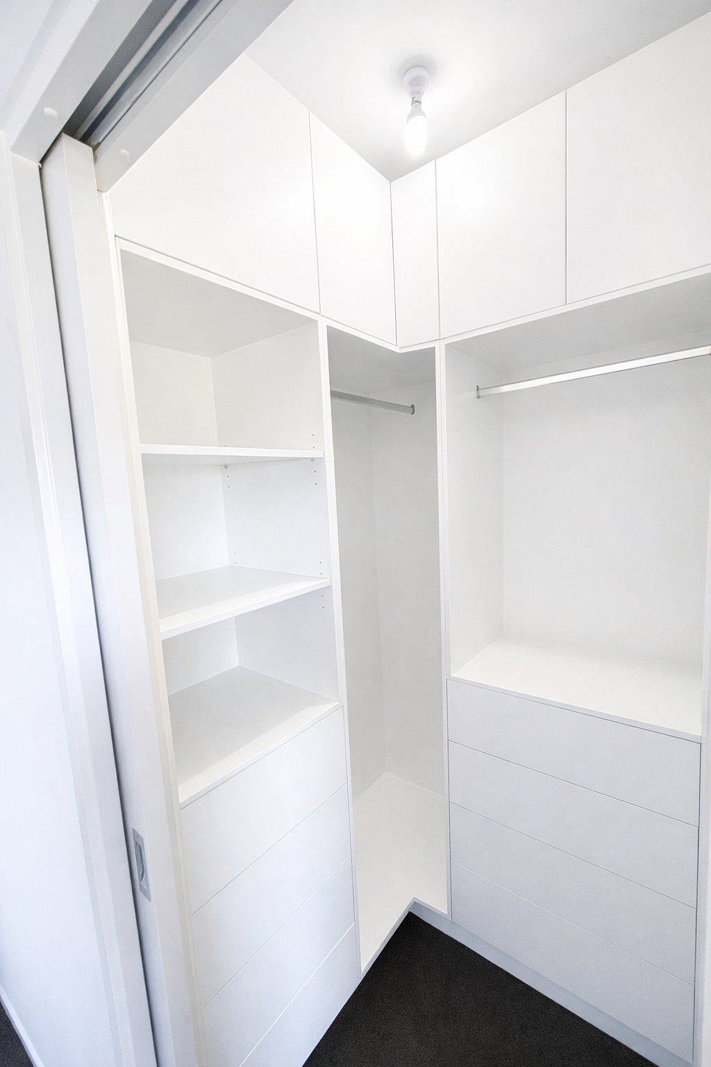 A custom wardrobe after a project in Bacchus Marsh.