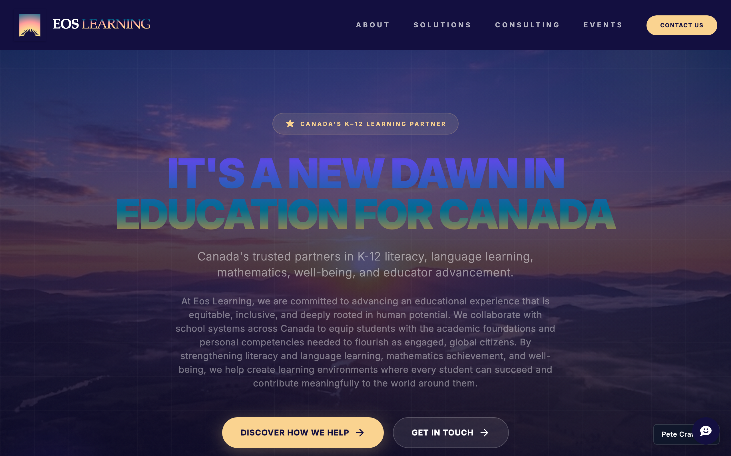 Eos Learning Canada Preview