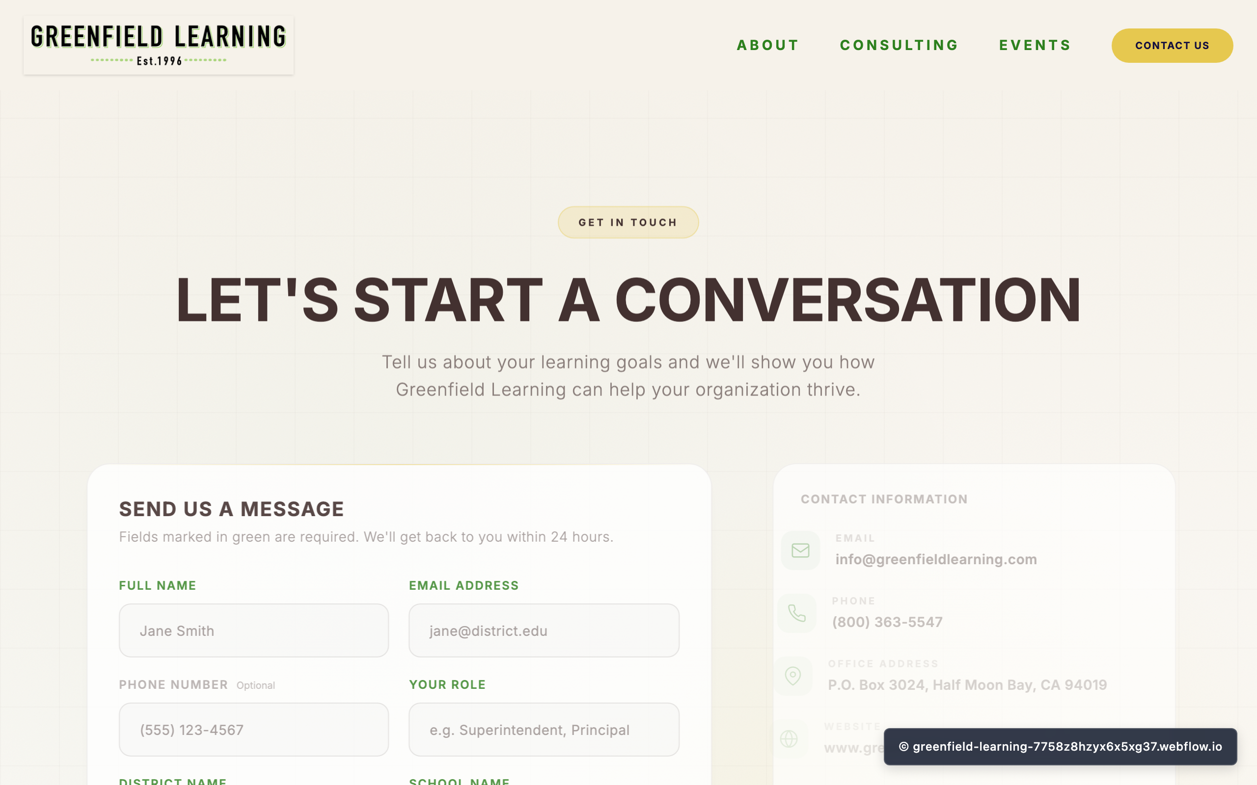 Contact View