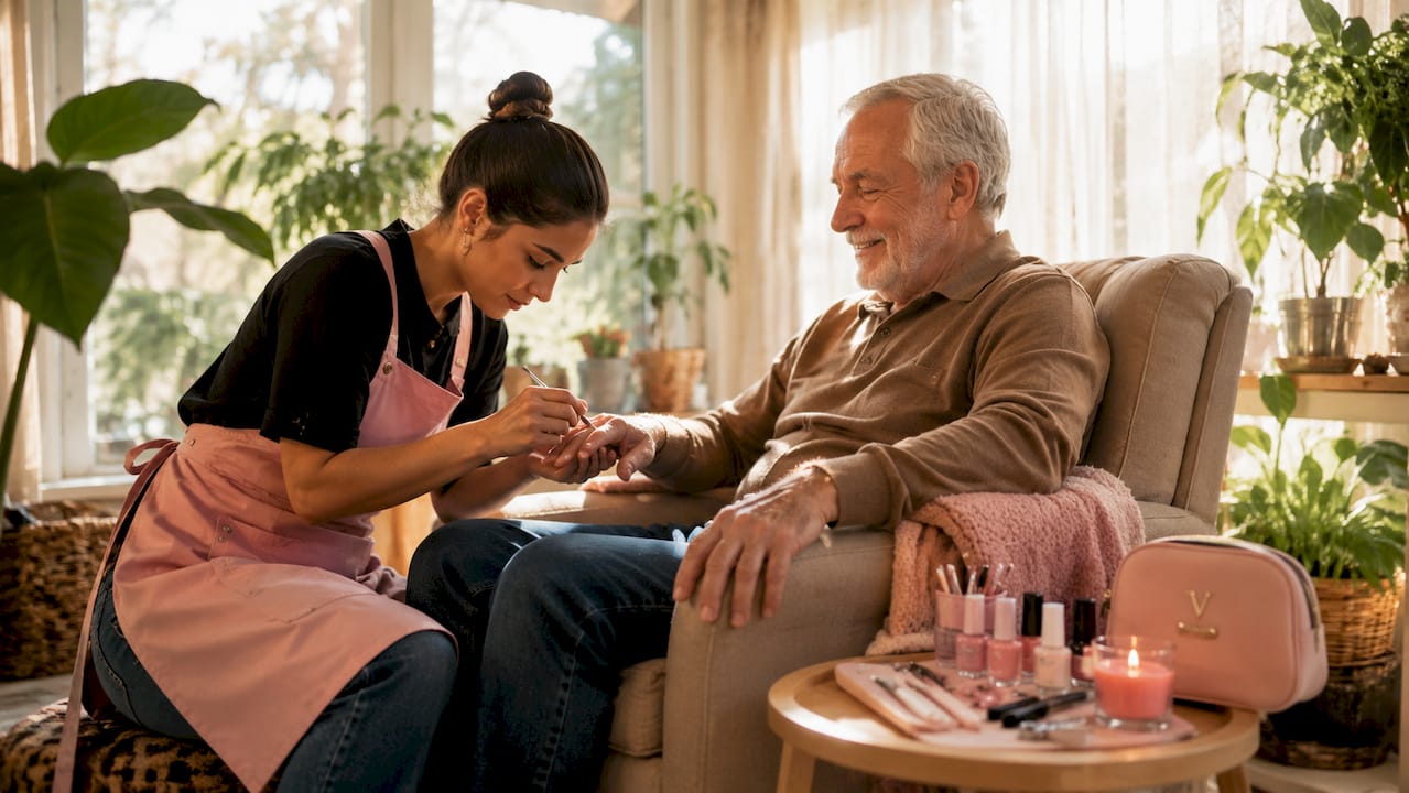 Safe nail care for seniors