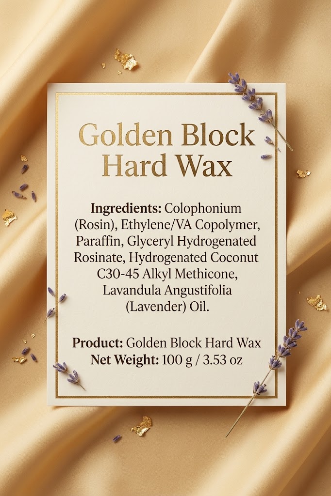 Golden Hard Wax Bar - image 2