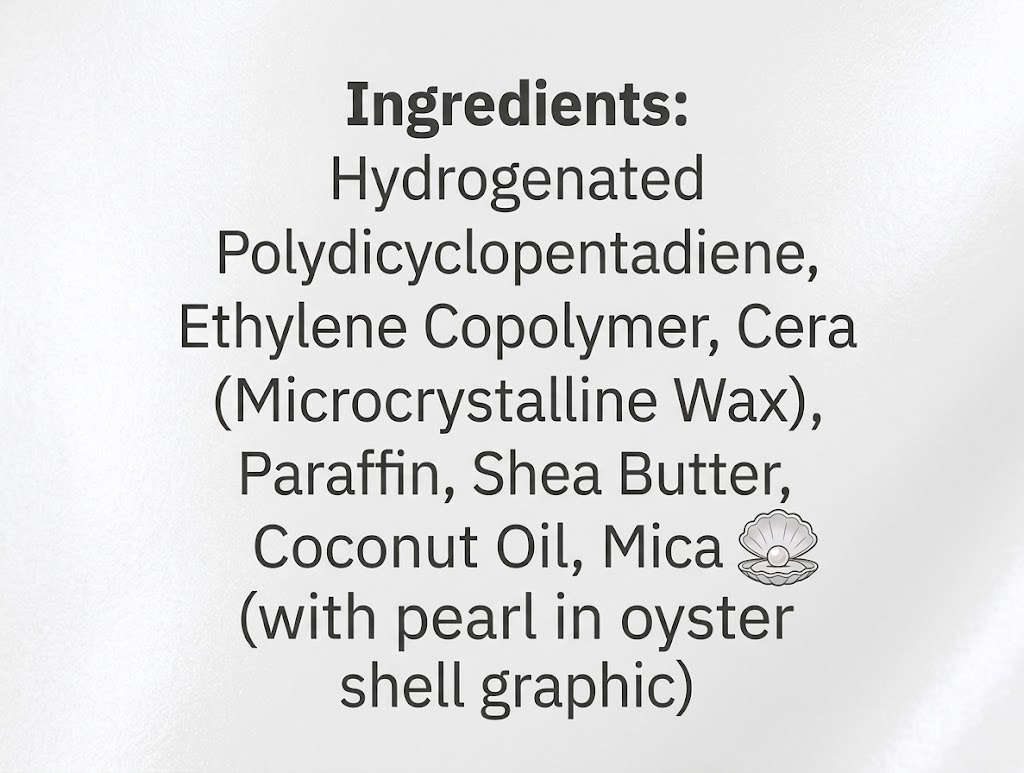 White Pearl Hard Wax Bar - image 2