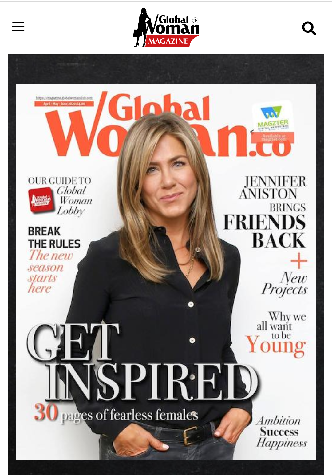 Global Woman Magazine Feature