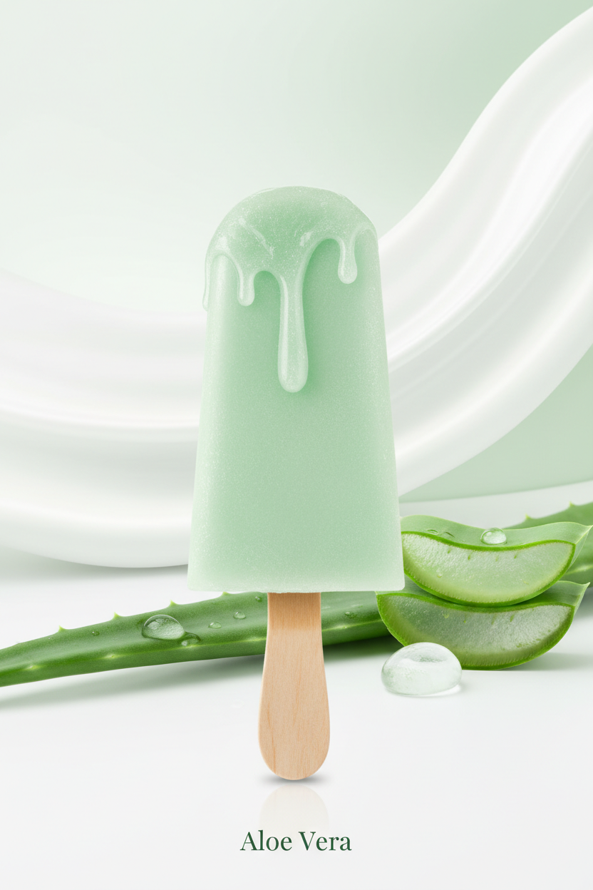 Aloe Vera Hard Wax Bar - image 1