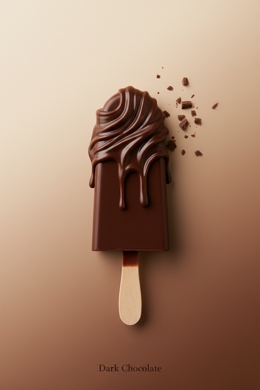 Dark Chocolate Hard Wax Bar - image 1