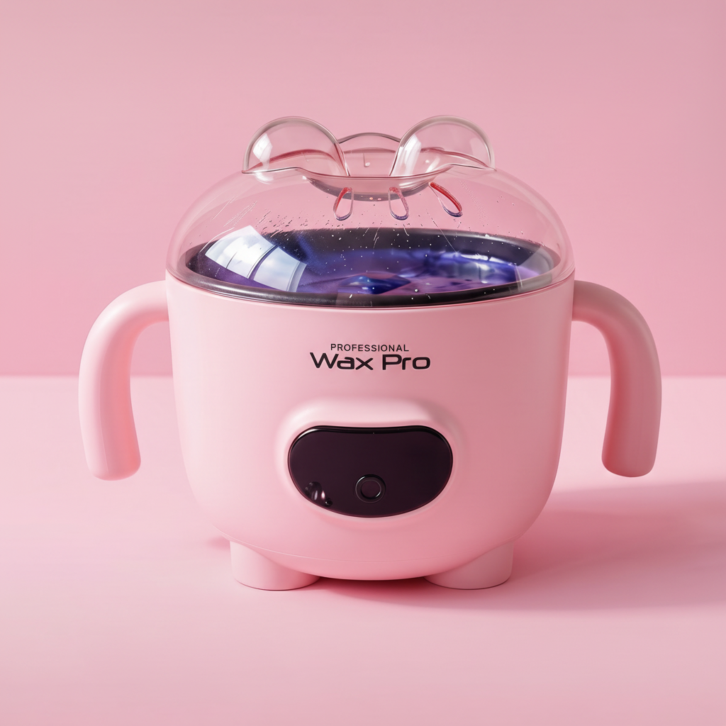 Pink Mini Wax Warmer - Silicone Hard Wax Pot - image 1