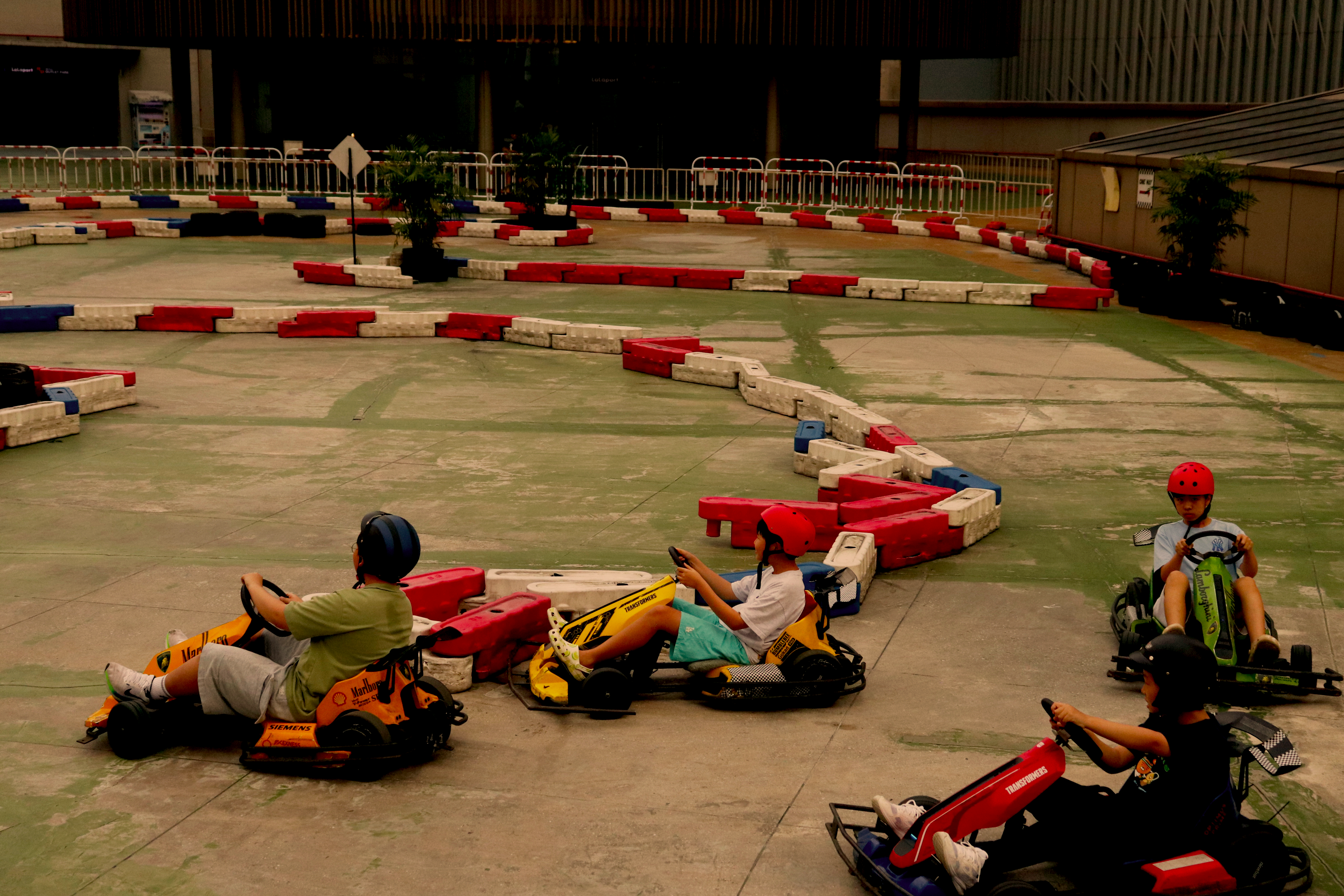A view of the LalaSpeed KL track during the day.