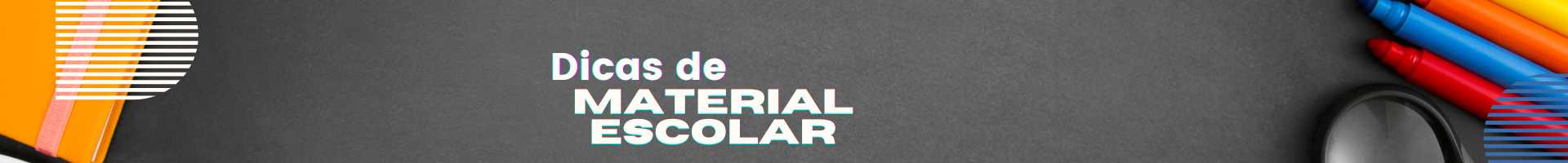 Banner Material Escolar