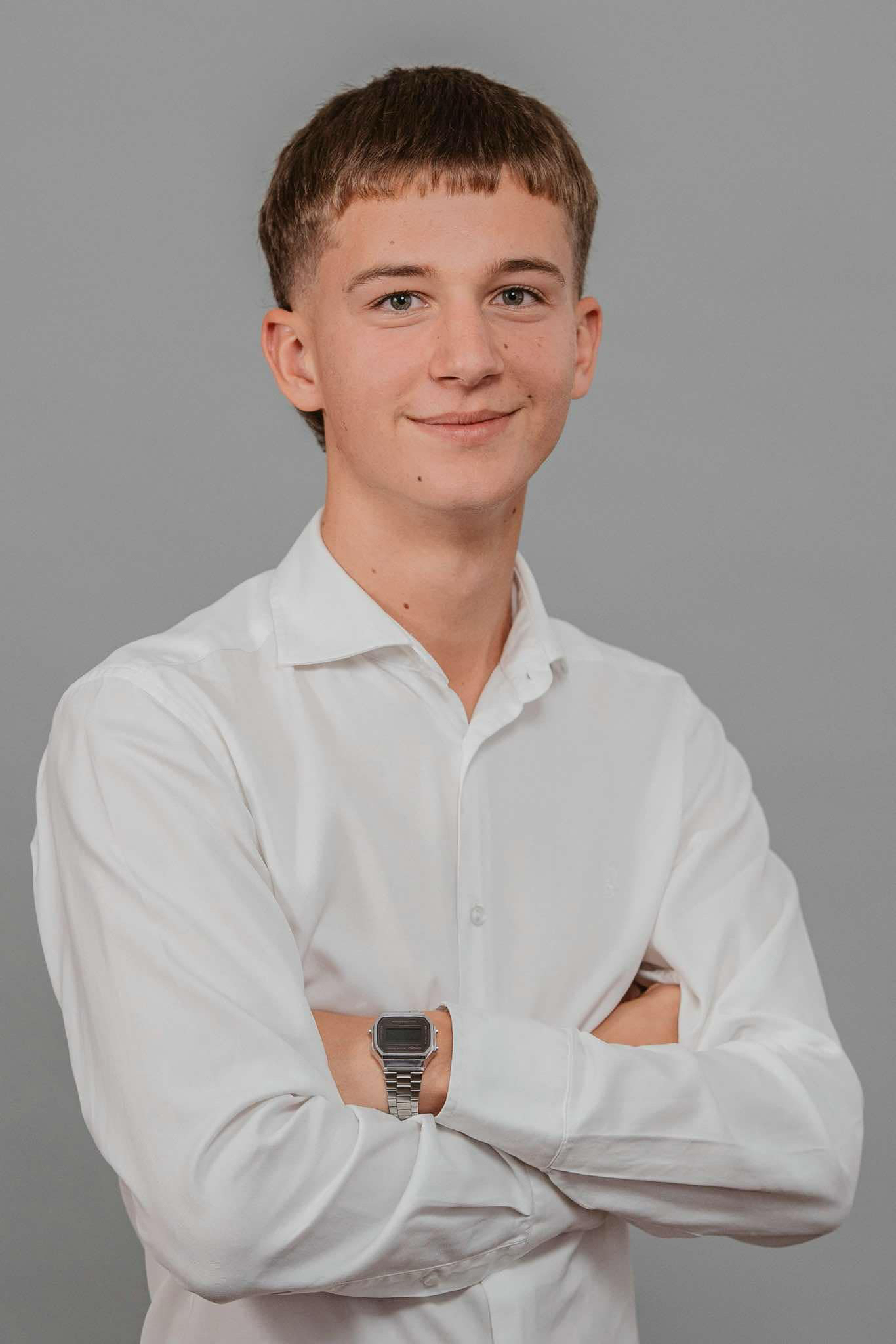 A portrait of Matej Baran