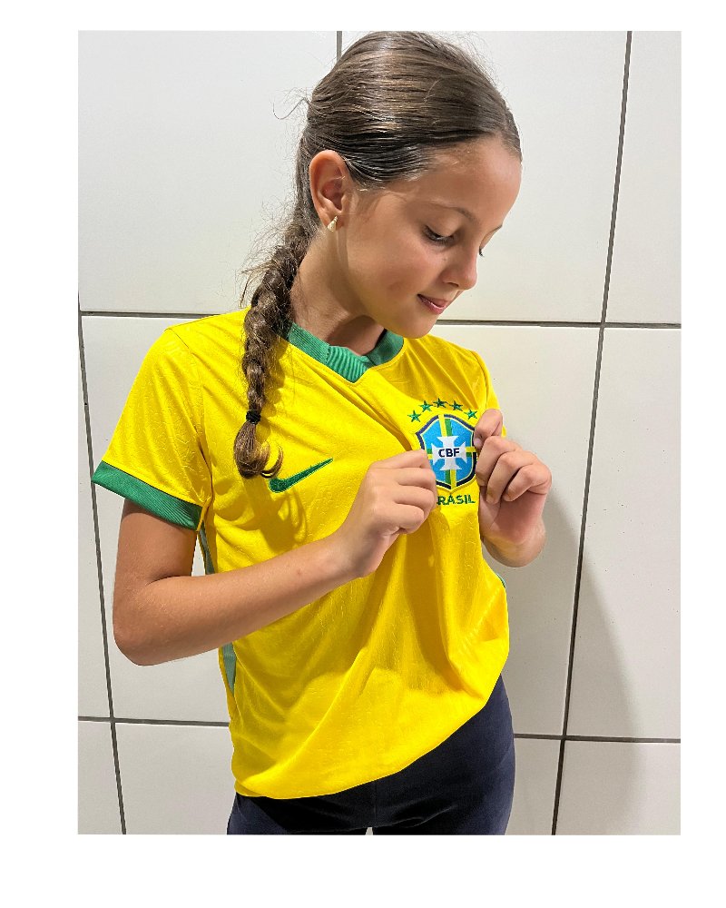 Conjunto infantil Seleção Brasileira 2026