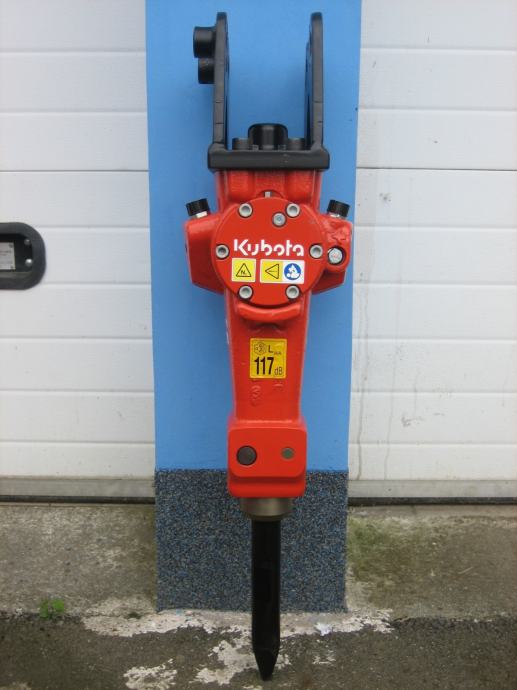 Hydraulic Breaker Hire — Kubota KM55 image 3