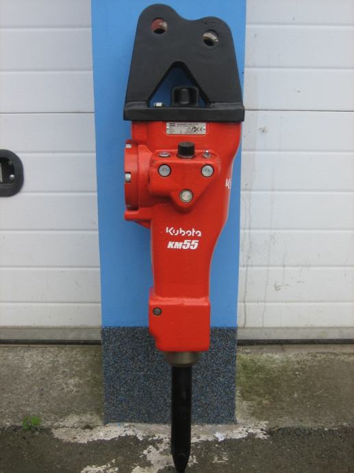 Hydraulic Breaker Hire — Kubota KM55 image 4