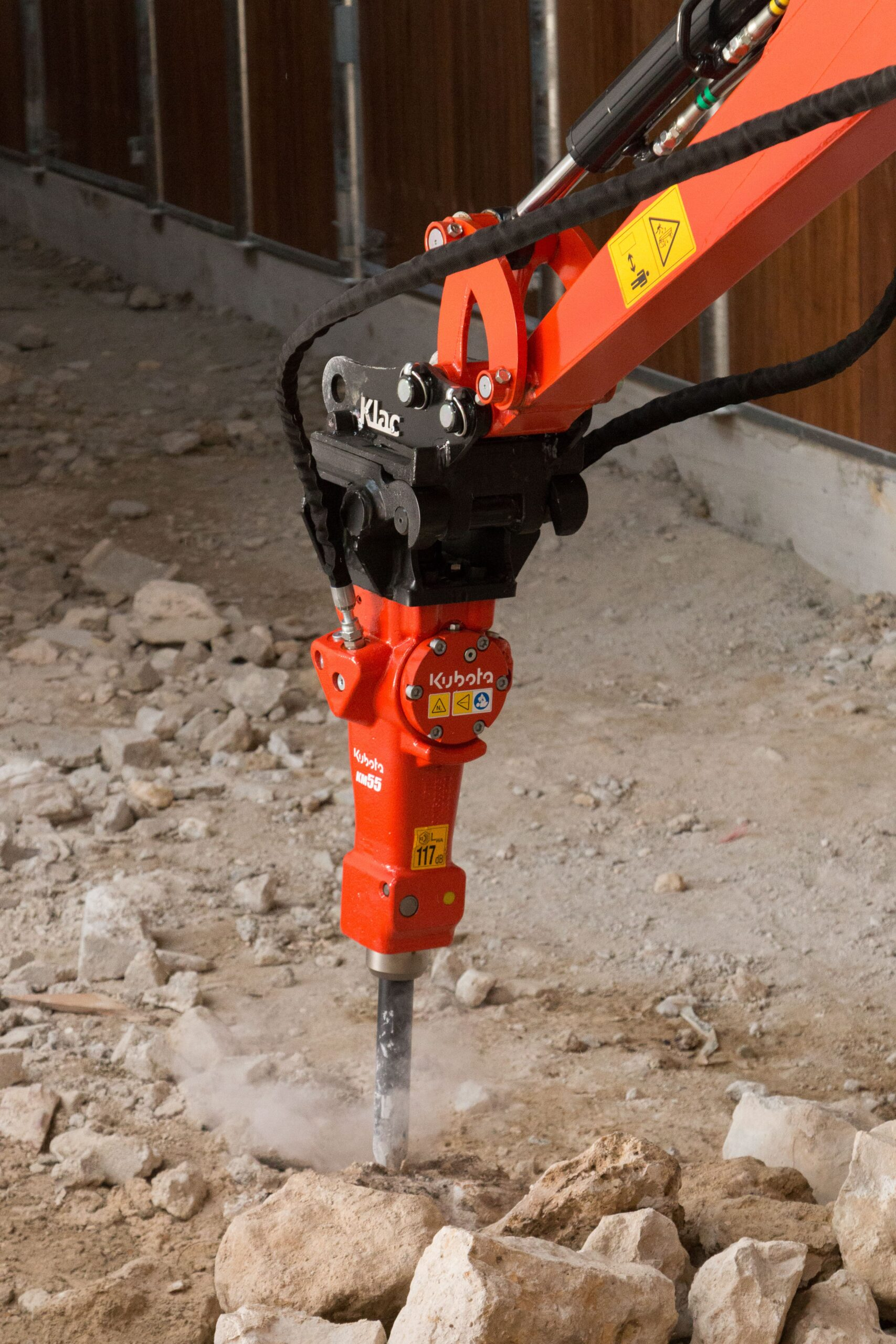 breaker hire wolverhampton kubota km55 tool