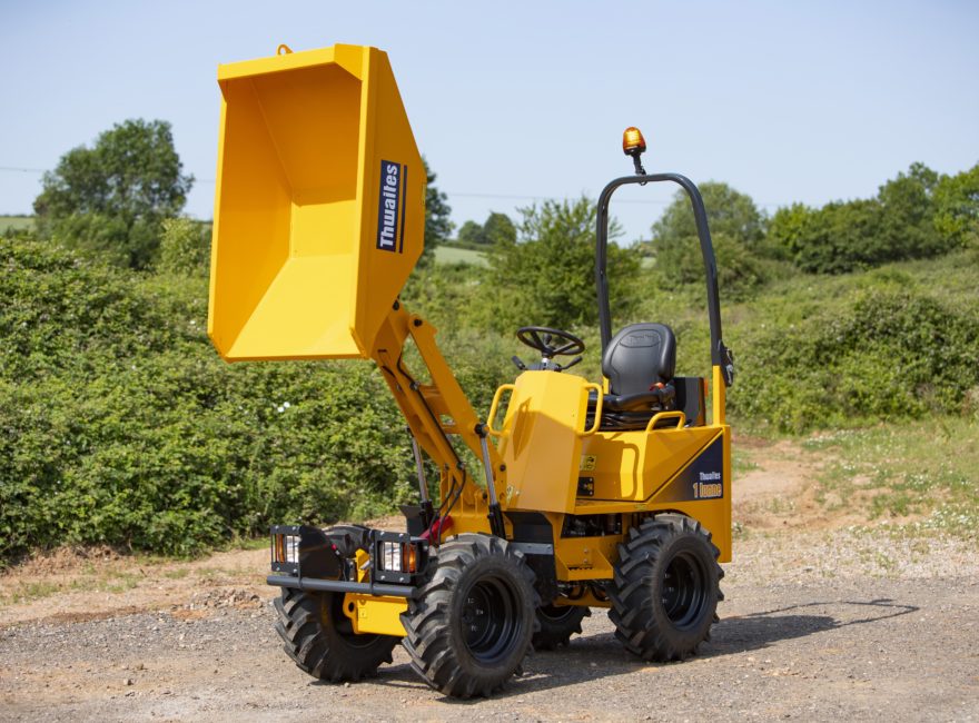 dumper hire wolverhampton thwaites 1 tonne high tip