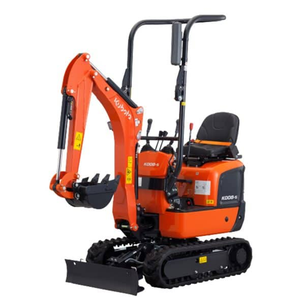 Image of Micro Digger Hire — Kubota K008-5