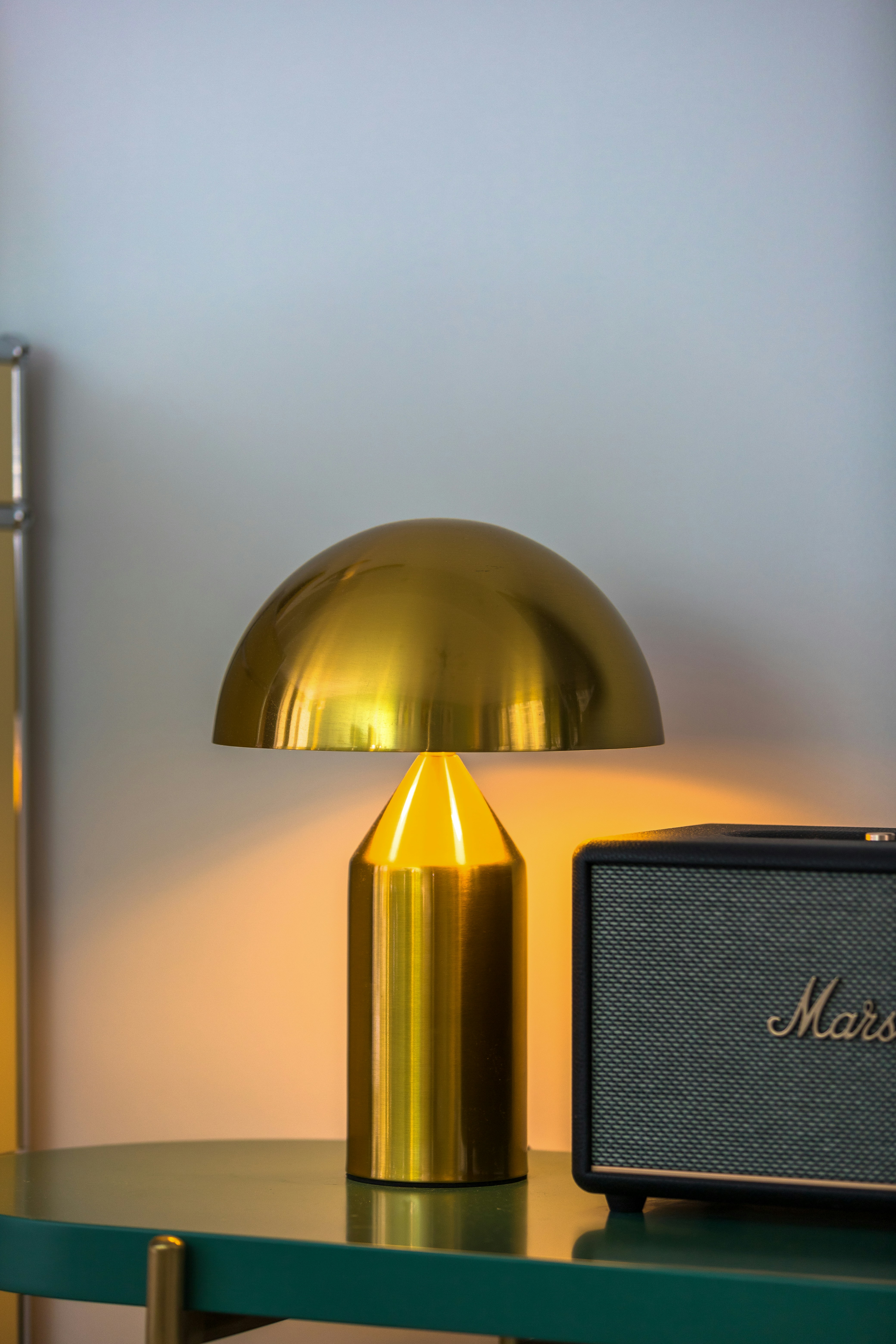 Arc Floor Lamp, Brass
