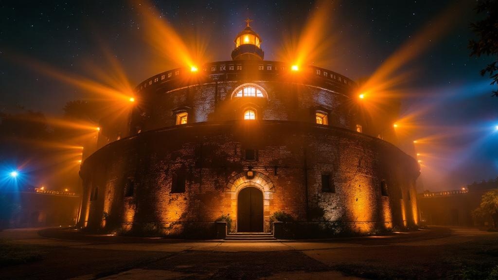 Cellular Jail Light and Sound Show