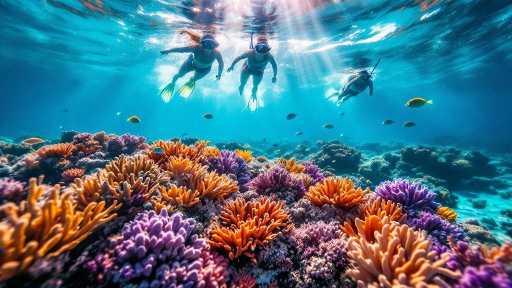 Snorkeling at Jolly Buoy Island Coral Reefs