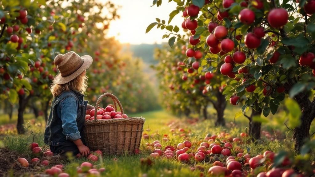 Apple Orchard Harvesting Experience