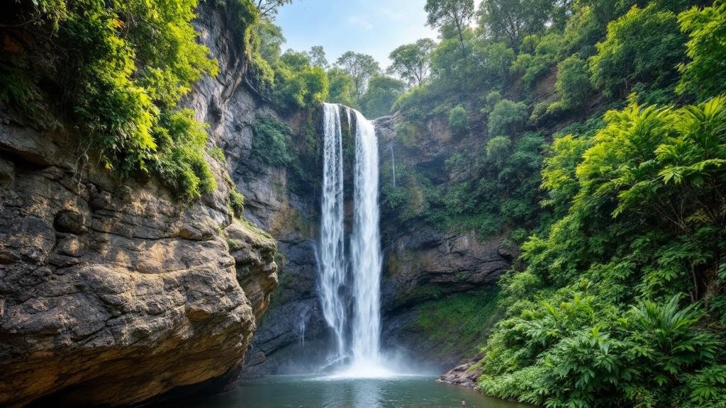 Pachmarhi Waterfall Rappelling Adventure