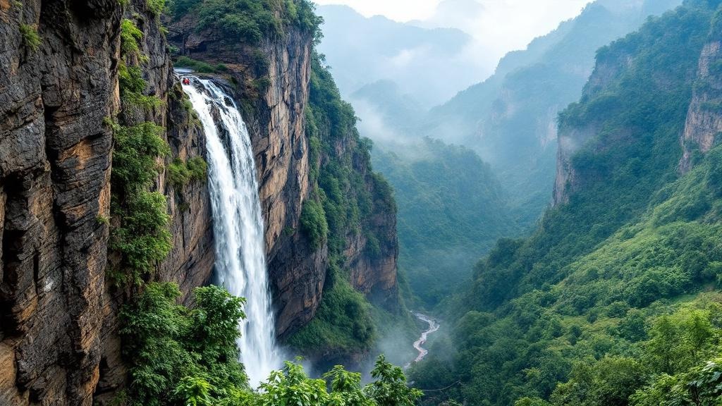 Dhuandhar Falls Ropeway and Canyon Viewing