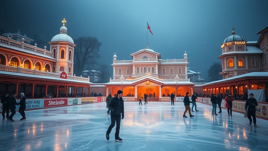 Ice Skating on Shimla's Historic Rink
