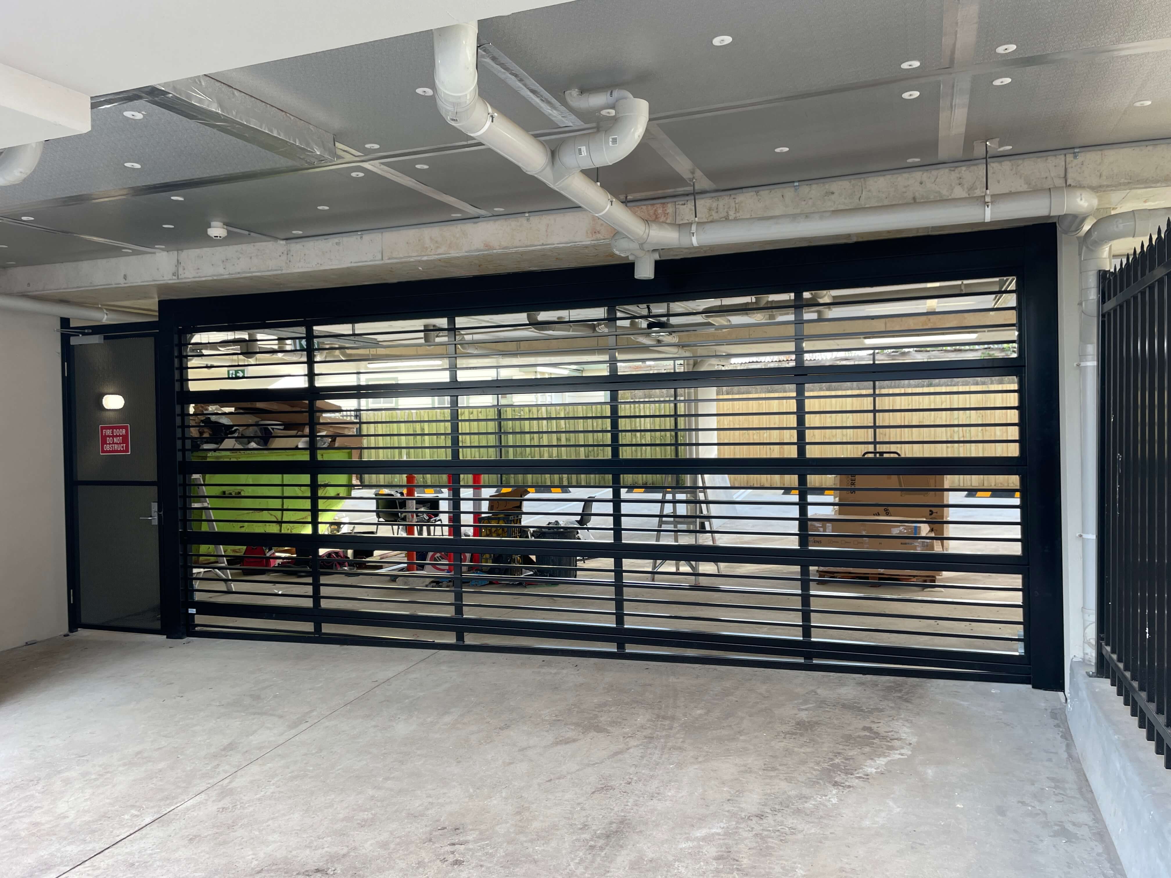 Taper Horizontal Bar Grille.