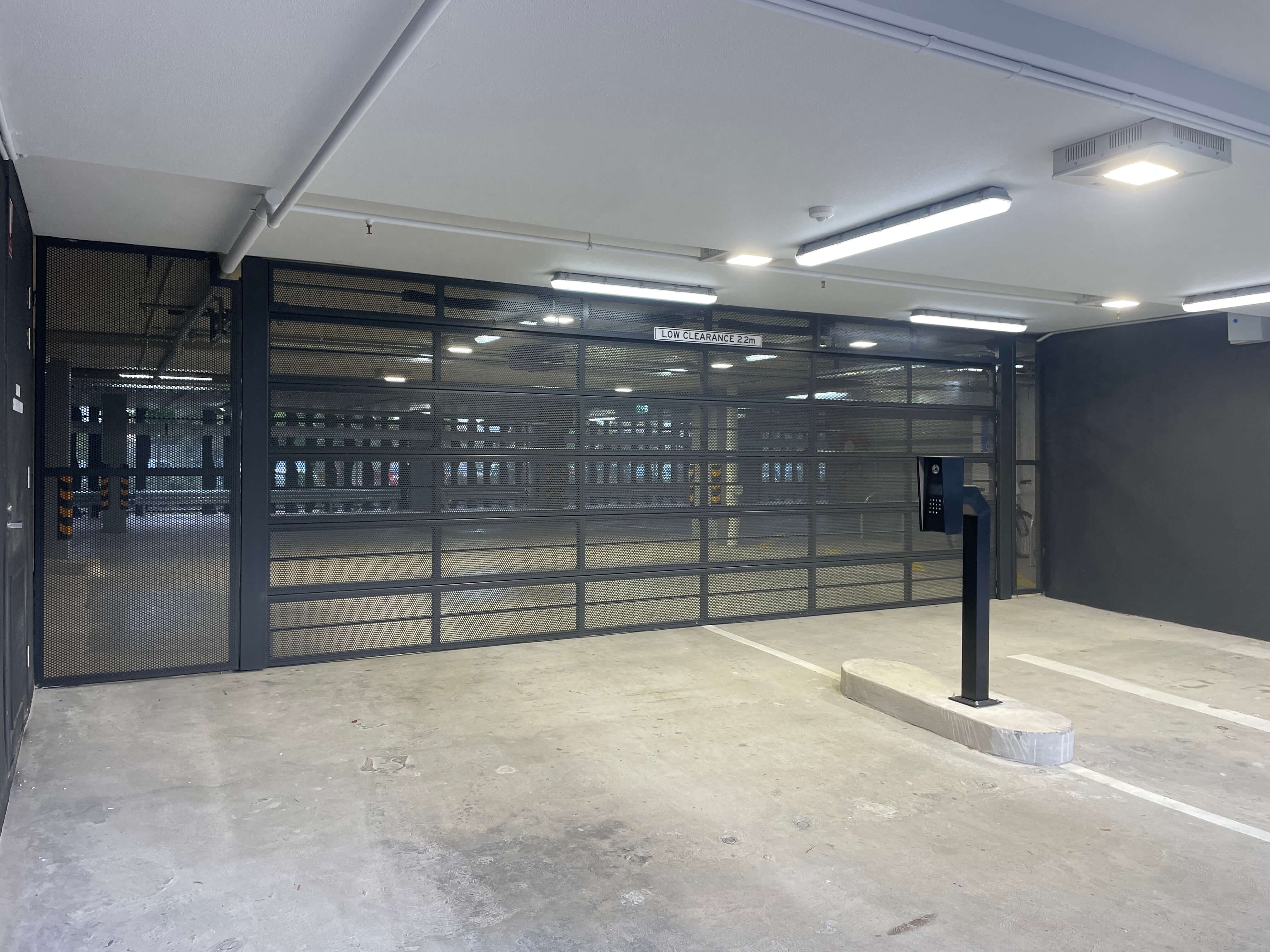 Mesh Bar Grille with Fascia Infill.