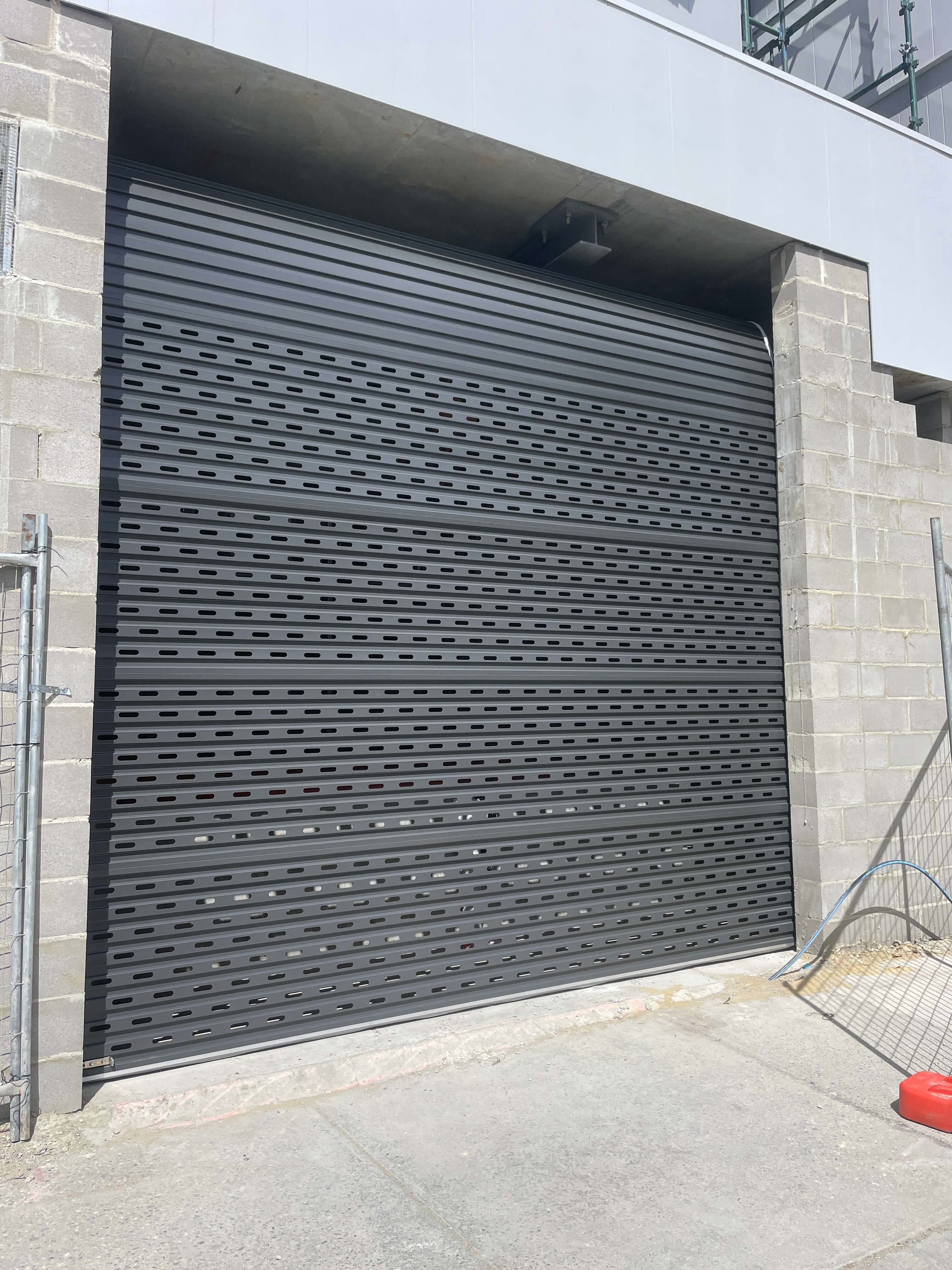 Slotted Roller Door project.